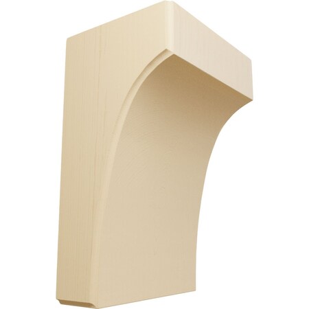 Ekena Millwork 5 1/4"W x 4"D x 8"H Clarksville Bracket, Maple BKTW05X04X08CVMA